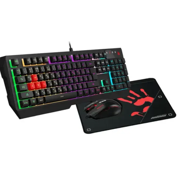 კლავიატურა მაუსით A4tech Bloody B1700 Gaming Bundle Set , 2 image - Primestore.ge