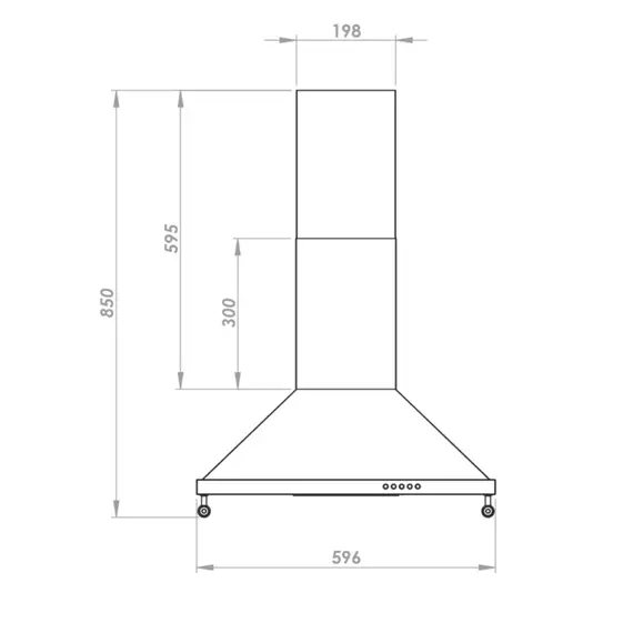 Hood KUMTEL DP6-S BLACK, 2 image