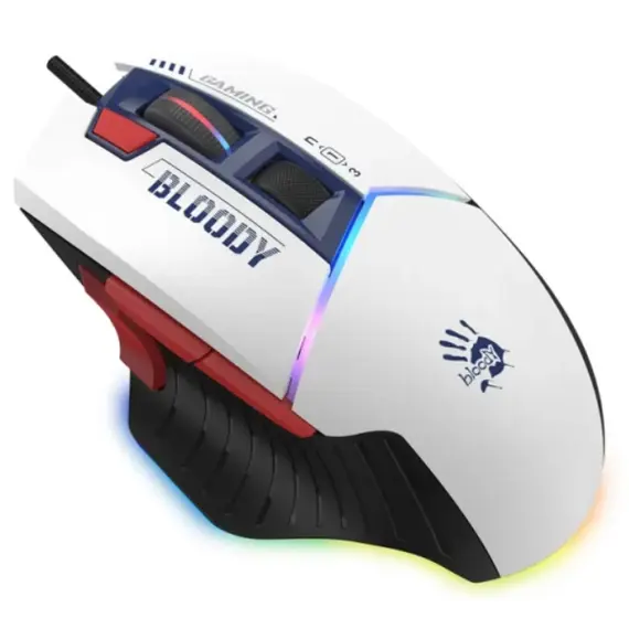 Mouse A4tech Bloody W95 Max Sports RGB Gaming Mouse Navy, 2 image