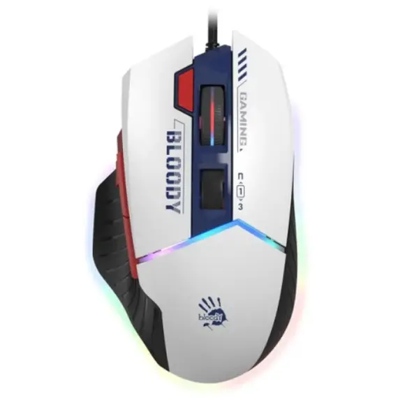 მაუსი A4tech Bloody W95 Max Sports RGB Gaming Mouse Navy  - Primestore.ge