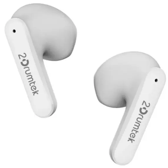 ყურსასმენი  A4tech 2Drumtek B20 True Wireless Earphone Grayish White , 2 image - Primestore.ge