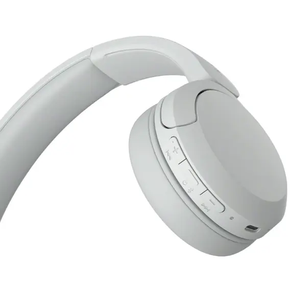 ყურსასმენი Sony WIRELESS HEADPHONES WH-CH520 White (WH-CH520W) , 5 image - Primestore.ge