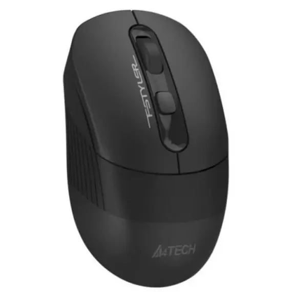 მაუსი A4tech Fstyler FB10CS Bluetooth & Wireless Rechargeable Mouse Stone Black , 2 image - Primestore.ge