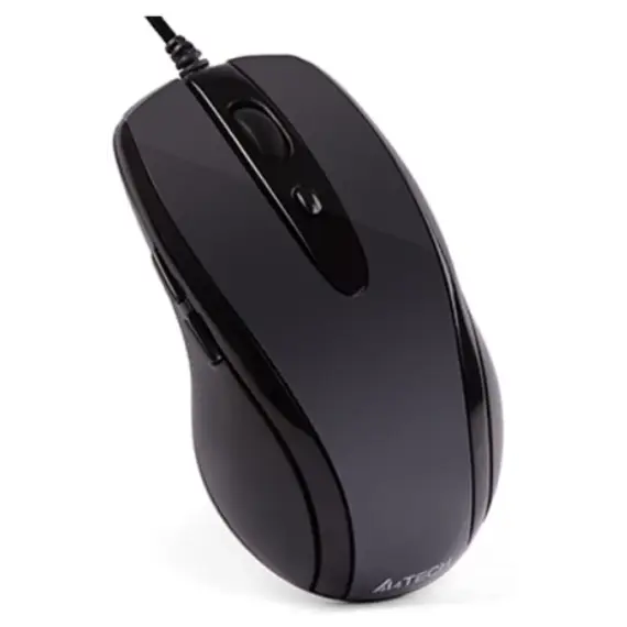 Mouse A4tech V-Track Padless N-708X Wired Optical Mouse Glossy Grey, 2 image