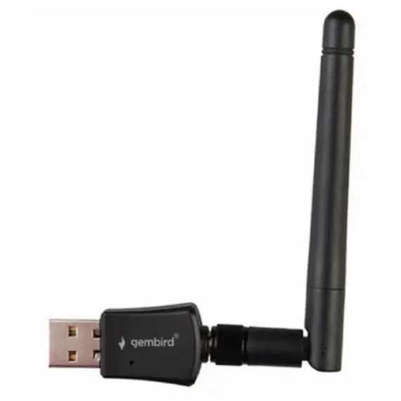 ადაპტერი Gembird WNP-UA300P-02 High power USB WiFi adapter 300 Mbps  - Primestore.ge