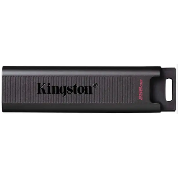 USB ფლეშ მეხსიერება Kingston 256GB DataTraveler Max USB 3.2 Type-C - Black (DTMAX/256GB)  - Primestore.ge
