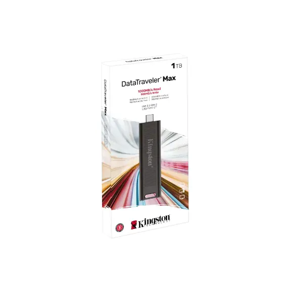 USB ფლეშ მეხსიერება Kingston 1TB DataTraveler Max USB 3.2 Type-C - Black (DTMAX/1TB) , 3 image - Primestore.ge