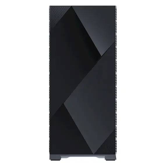 Computer case Zalman Z3 Iceberg, MidT, 1xUSB2.0,2xUSB3.0, 2x120mm, TG (side panel), without PSU, black, 3 image