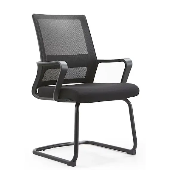 ვიზიტორის სავარძელი Furnee MS899C, Visitor Chair, Black  - Primestore.ge