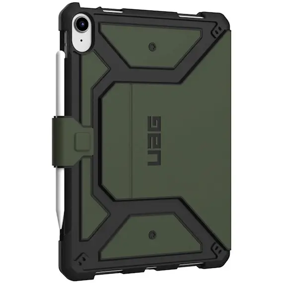 პლანშეტის ქეისი UAG 12339X117272 Metropolis, 10.9", iPad, Cover, Olive , 2 image - Primestore.ge