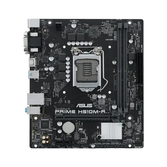 Motherboard ASUS PRIME H510M-R R2.0-SI s1200 H470 2xDDR4 HDMI D-Sub mATX White BOX WITH ACCESSORY, 2 image