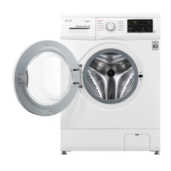Washing machine LG F2J3NS0W - White, 2 image