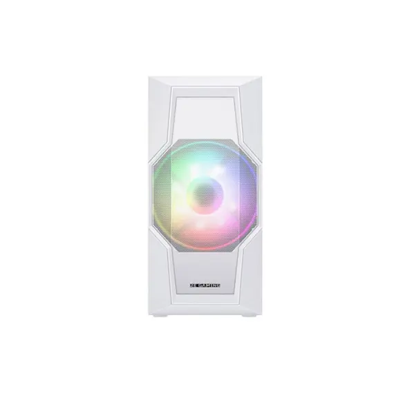 კომპიუტერის ქეისი 2E TURBO (G2057W) , MidT, 2xUSB2.0,1xUSB3.0, 1x200+3x120ARGB,TG (side panel),without PSU,whiteMidT , 3 image - Primestore.ge