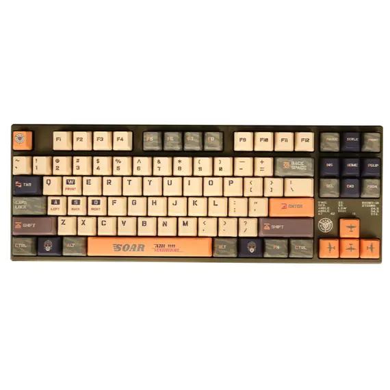 კლავიატურა Varmilo VEA87 Warrior-Soar TTC Speed Gold EN  - Primestore.ge