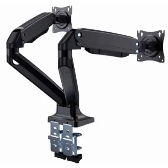 Monitor hanger Gembird MA-DA2-03 Full-motion Desk 2-Display Mounting Arm 17"-35", 3 image