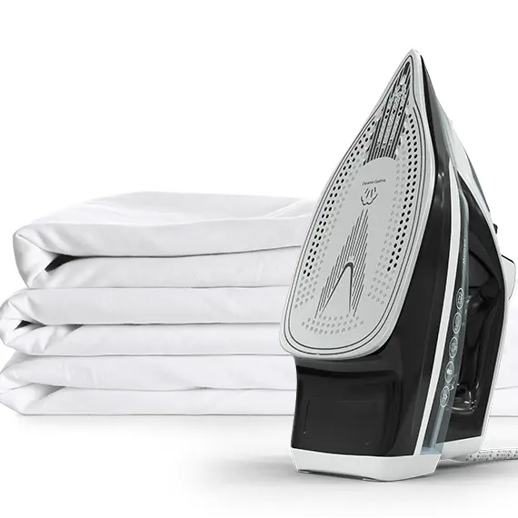 უთო Tesla IR302BL, 2400W, 380ML, Steam Iron, White/Black , 3 image - Primestore.ge