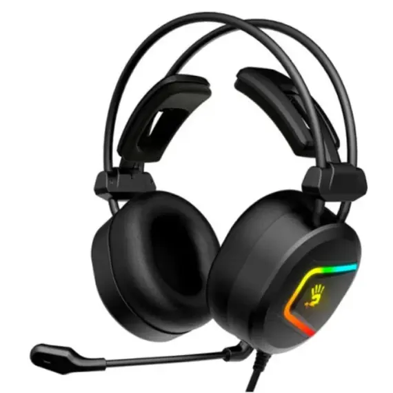 ყურსასმენი A4tech Bloody MC750 ANC RGB Gaming Headset Black  - Primestore.ge