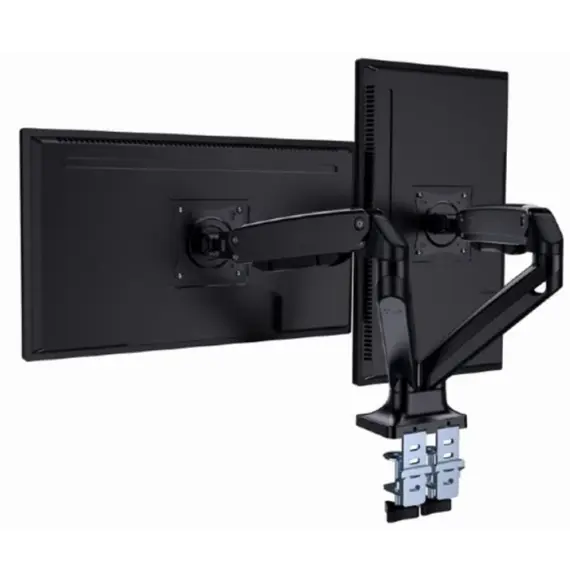 Monitor hanger Gembird MA-DA2-03 Full-motion Desk 2-Display Mounting Arm 17"-35", 4 image