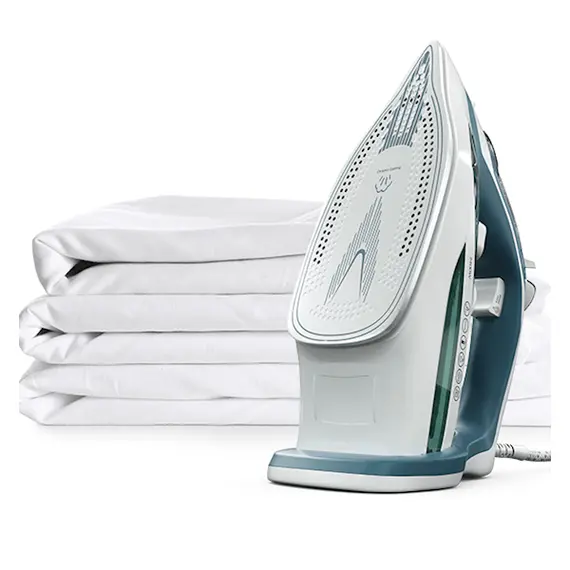 უთო Tesla IR300BL, 2400W, 350ML, Steam Iron, White/Blue , 4 image - Primestore.ge