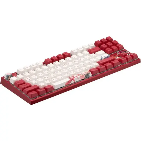 კლავიატურა Varmilo VEM87 Koi EC V2 Rose UA , 3 image - Primestore.ge