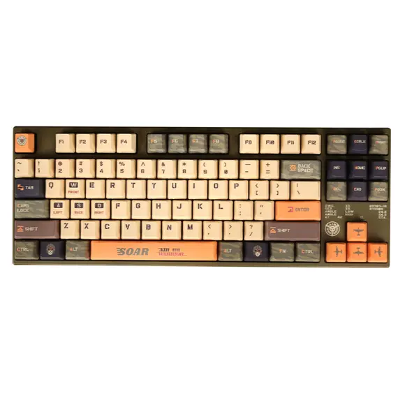Keyboard Varmilo VEA87 Warrior-Soar TTC Speed Silver EN