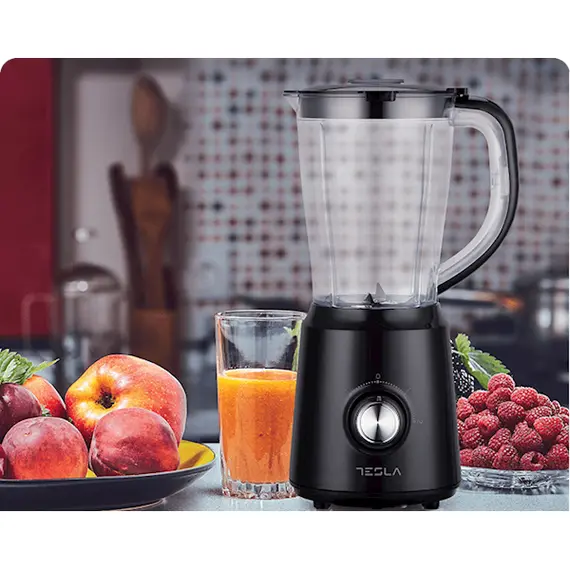 ბლენდერი Tesla BL202B, 500W, 1.5L, Blender, Black , 3 image - Primestore.ge