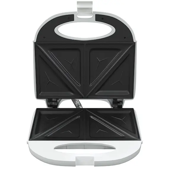 სენდვიჩის აპარატი Tesla SM100W, 750W, Sandwich Maker, White , 3 image - Primestore.ge