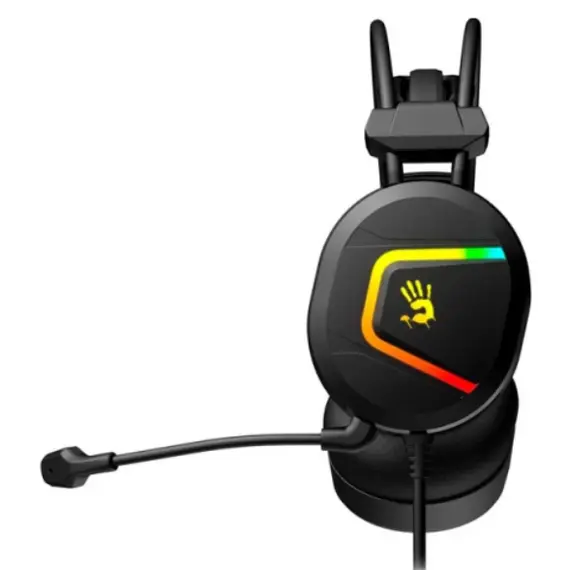 ყურსასმენი A4tech Bloody MC750 ANC RGB Gaming Headset Black , 5 image - Primestore.ge