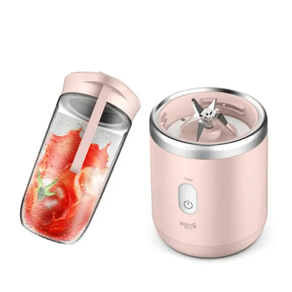 უსადენო ბლენდერი DEERMA DEM-NU05,140 W, 0.4 ML, MICRO USB , 3 image - Primestore.ge