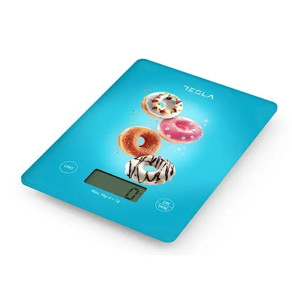 სამზარეულოს სასწორი Tesla KS100BL, Kitchen Scale , 3 image - Primestore.ge