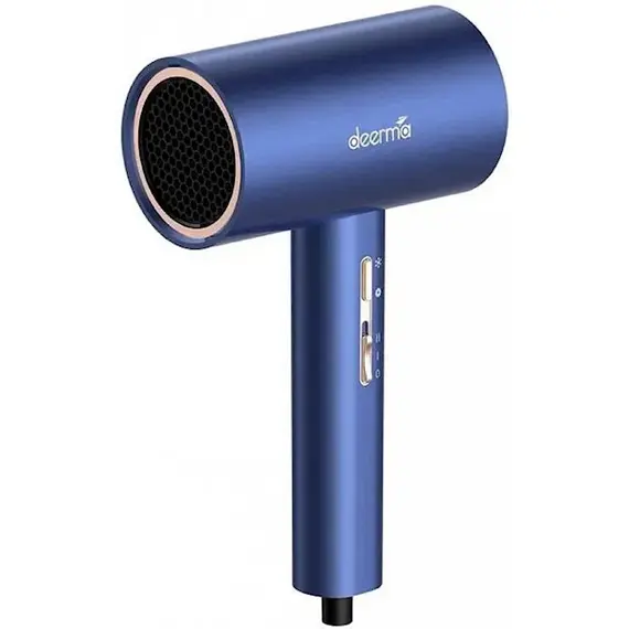 თმის საშრობი Deerma DEM-CF15W, 2000W, Hair Dryer, Blue  - Primestore.ge