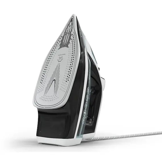 უთო Tesla IR302BL, 2400W, 380ML, Steam Iron, White/Black , 2 image - Primestore.ge