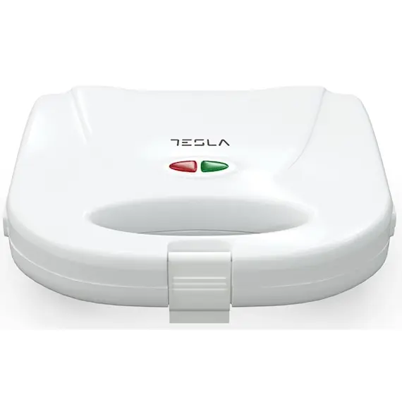სენდვიჩის აპარატი Tesla SM100W, 750W, Sandwich Maker, White  - Primestore.ge
