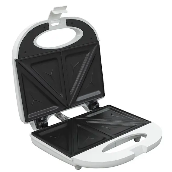 სენდვიჩის აპარატი Tesla SM100W, 750W, Sandwich Maker, White , 4 image - Primestore.ge