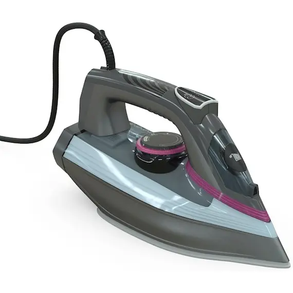 უთო Tesla IR400GP, 3100W, 380ML, Steam Iron, Grey , 3 image - Primestore.ge