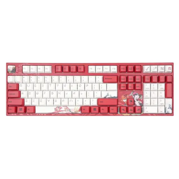 კლავიატურა Varmilo VEM87 Koi EC V2 Rose UA  - Primestore.ge