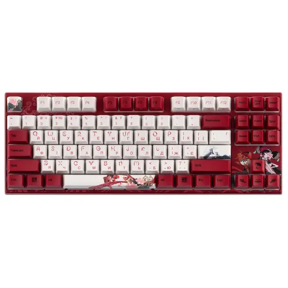 კლავიატურა Varmilo VEM87 Koi EC V2 Sakura UA  - Primestore.ge