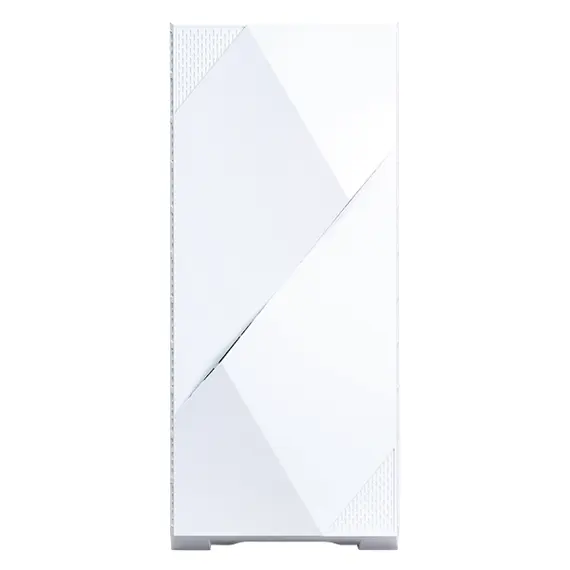 ქეისი Zalman Z3 Iceberg Computer Case, MidT, 1xUSB2.0, 2xUSB3.0, 2x120mm, TG (side panel), without PSU White - Primestore.ge