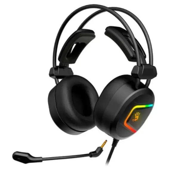 ყურსასმენი A4tech Bloody MC750 ANC RGB Gaming Headset Black , 2 image - Primestore.ge