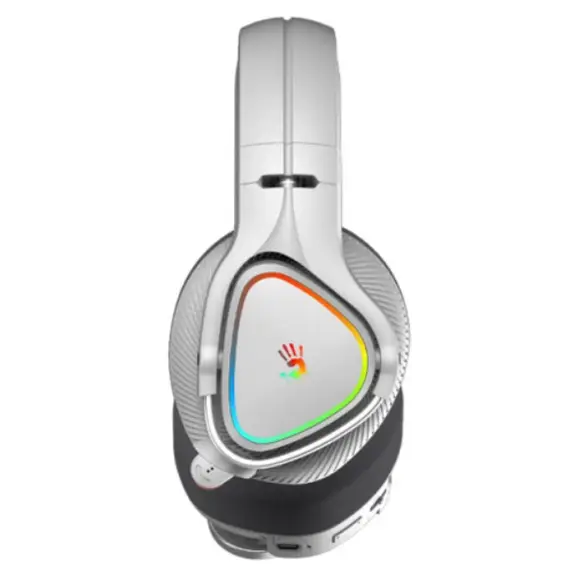 ყურსასმენი A4tech Bloody MR710 RGB Dual Mode Wireless Gaming Headset Grey , 4 image - Primestore.ge