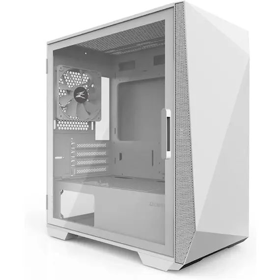 ქეისი Zalman Z1ICEBERGWH Z1 ICEBERG, Computer Case, MidT, Mini-ITX, Micro-ATX, USB 2.0, 2xUSB 3.0, White , 2 image - Primestore.ge