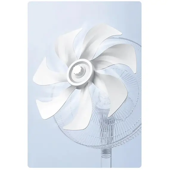 Fan Deerma DEM-FD10W, 60W, Fan, White, 4 image