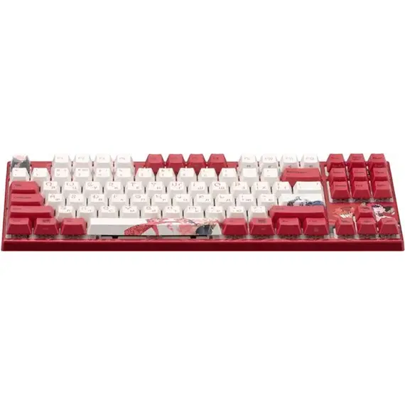 კლავიატურა Varmilo VEM87 Koi EC V2 Rose UA , 2 image - Primestore.ge