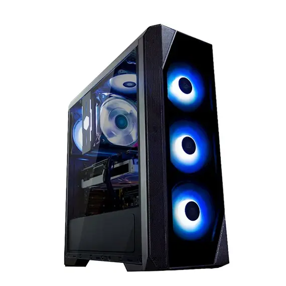 ქეისი Zalman Computer case N5 TF, MidT, 2*USB2.0,1*USB3.0, 4*120mm RGB - Primestore.ge