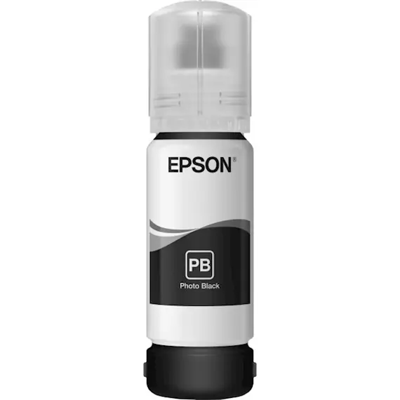 კარტრიჯი EPSON ORIGINAL (C13T00R140) I/C (b) 106 ECOTANK PHOTO BLACK INK BOTTLE L7180 , 3 image - Primestore.ge