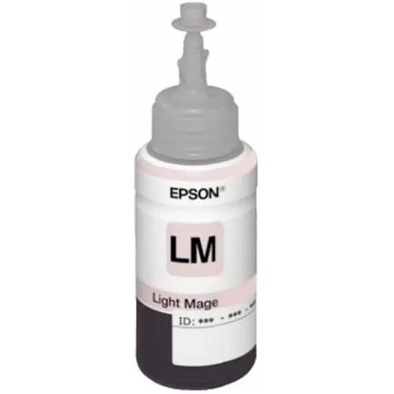 კარტრიჯი Epson L800 Light Magenta ink bottle 70ml (10 x 15 - 1800 Photo Pages) C13T67364A , 2 image - Primestore.ge