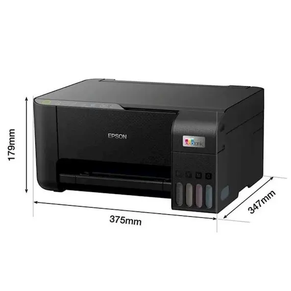 პრინტერი Epson C11CJ67412 L3250 CIS, MFP, A4, Wi-Fi, USB, Black , 5 image - Primestore.ge