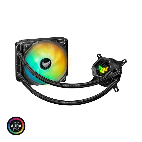 ქულერი TUF LC 120 RGB//AIO COOLER,RGB FAN, AURASYNC , 2 image - Primestore.ge