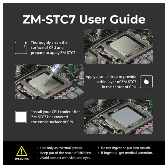 Thermal paste Zalman ZM-STC7, 2 image