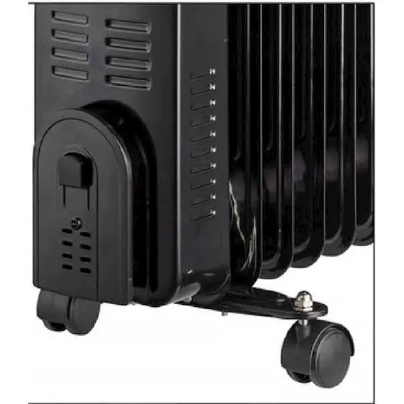 ზეთის გამათბობელი Zilan ZLN8436, 2000W, Oil Radiator, Black , 3 image - Primestore.ge